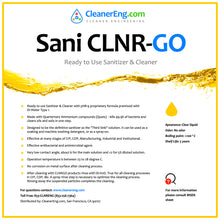 Sani CLNR-GO Sanitizer, Disinfectant, Cleaner